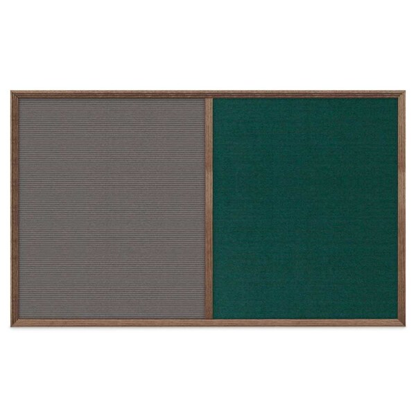 Slim Style Indoor Enclosed Corkboard, 12
